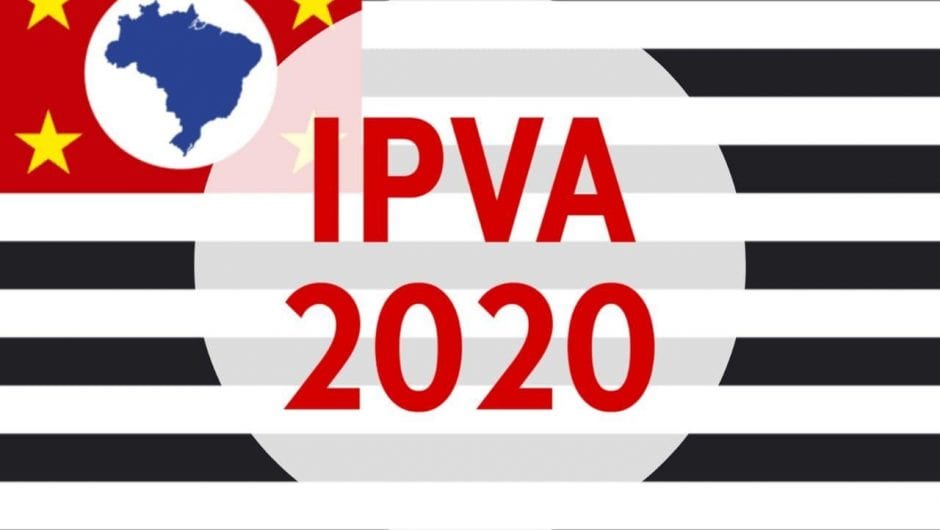 IPVA 2020 em São Paulo fica 3,54% mais barato